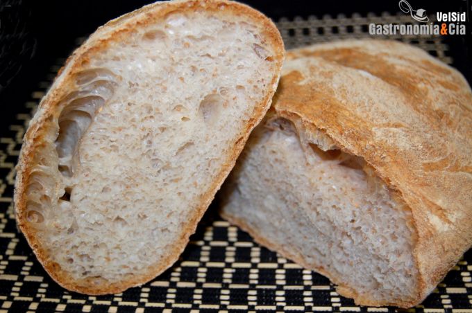Pan con masa madre de nueve días