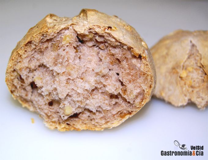 Pan de nueces y harina de centeno