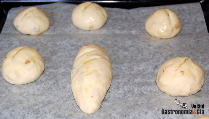 Pan de nueces y pasas