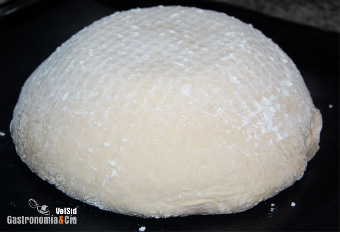 Pan con preparado panario