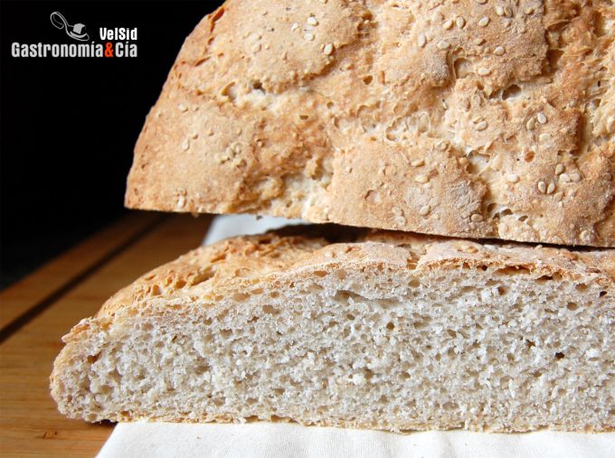 Pan con sémola de cebada