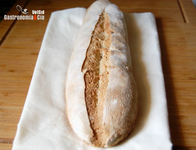 Pan con sémola de cebada