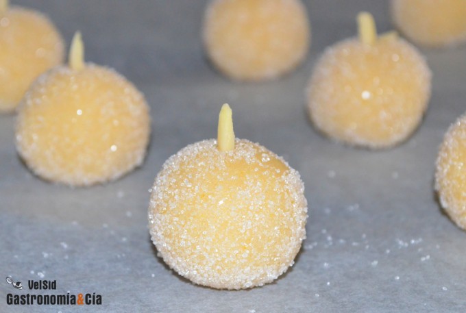 Panellets de naranja