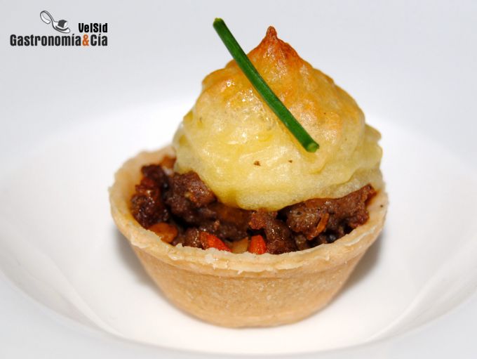 Pastel de carne de cordero