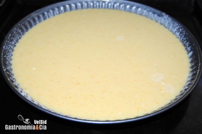 Pastel de sémola con almendras