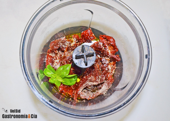 Paté de tomate seco