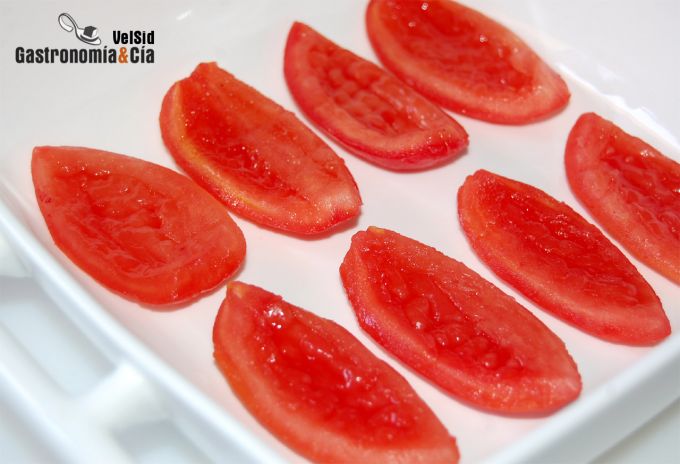 Tomate confitado