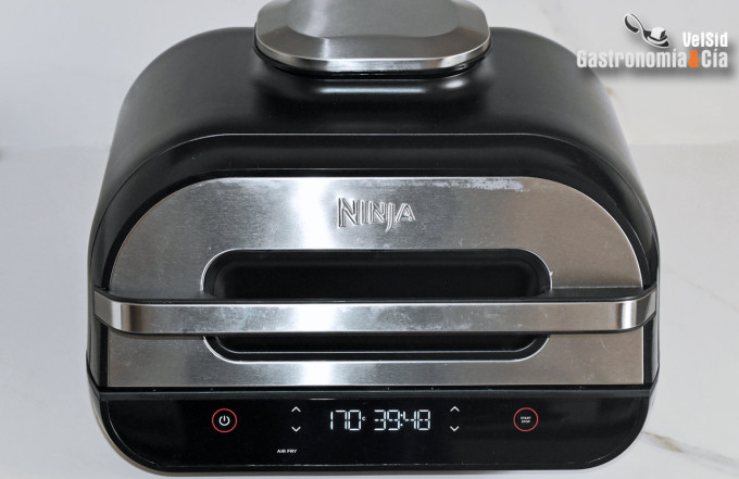 Pollo asado con salsa barbacoa