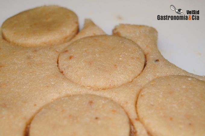 Receta de Polvorones de avellana