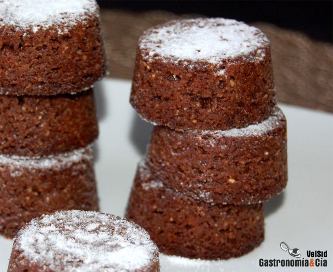 Polvorones de chocolate al whisky