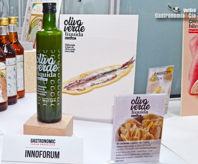 Oliva verde líquida de Caviaroli y Albert Adrià