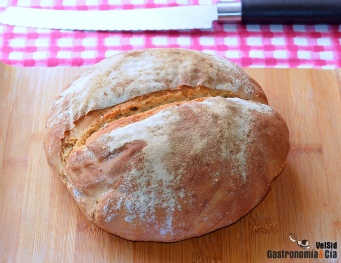 Receta para pan con masa madre natural