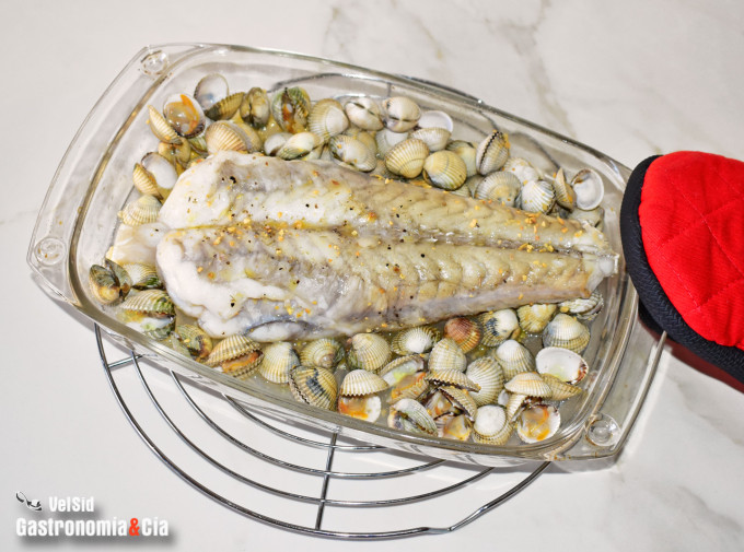 Receta de Rape con salsa Thermidor 