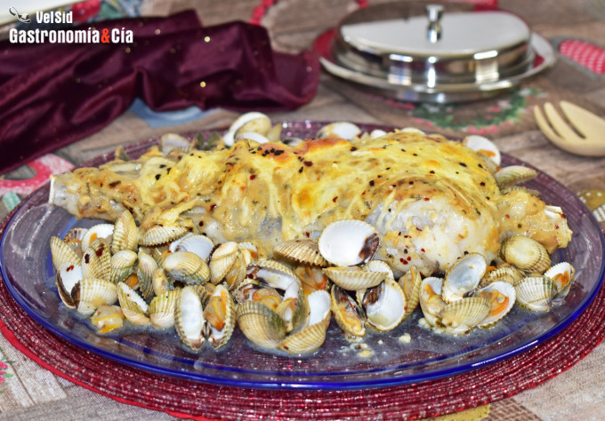 Receta de Rape con salsa Thermidor