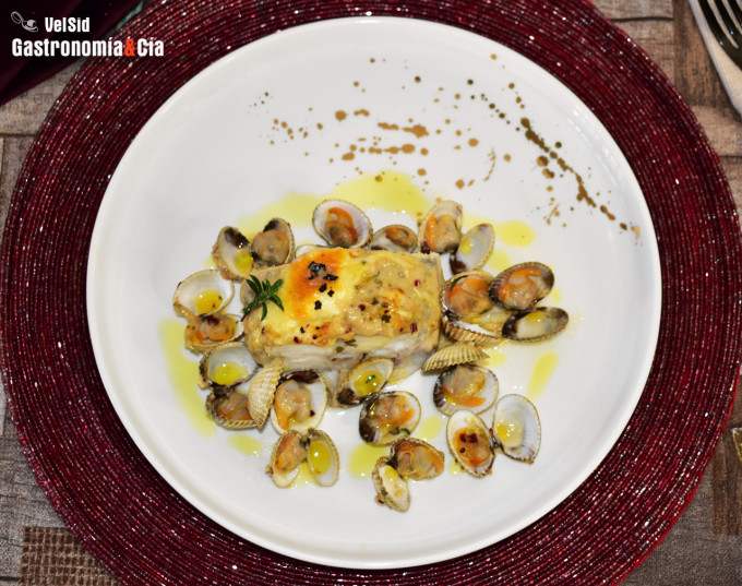 Receta de Rape con salsa Thermidor