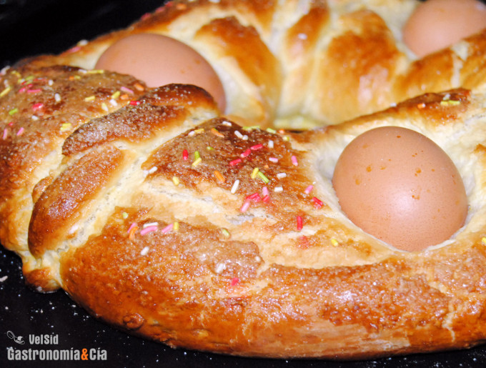 Mona de Pascua tradicional, ingredientes y receta paso 