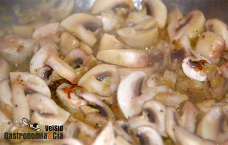 Risotto de setas y trufa de invierno