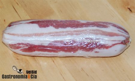 Rollito de lomo y pera