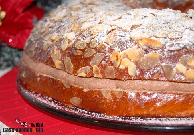 Roscón de Reyes relleno