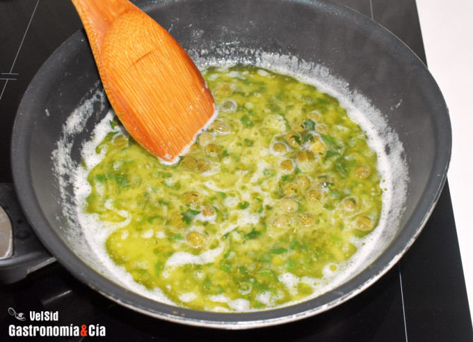 Salsa de mantequilla y limón