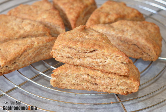 Scones dulces de limón