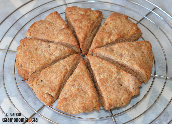 Scones dulces de limón