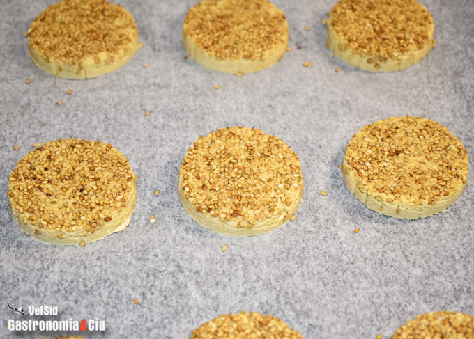 Scones crujientes de quinoa