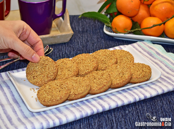 Scones crujientes de quinoa