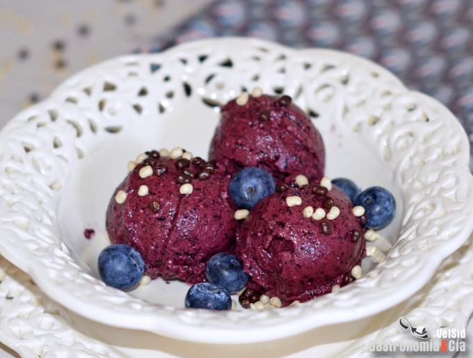 Cómo hacer un sorbete de fruta y yogur
