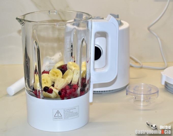 Batidora de vaso inteligente