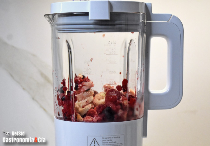 Batidora de vaso inteligente