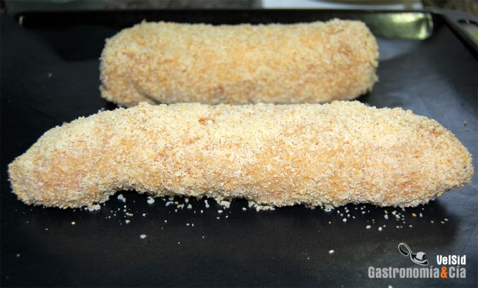 Solomillo en costra de parmesano