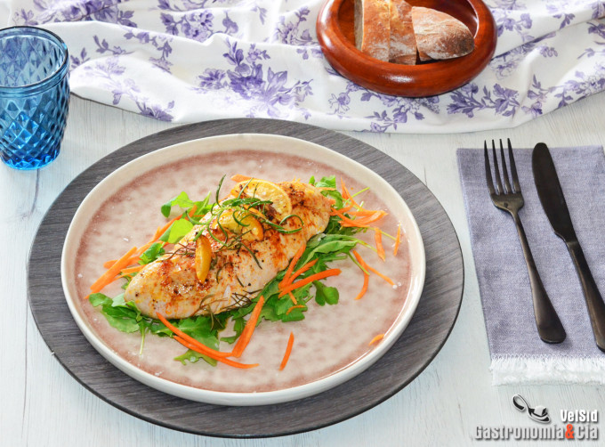 Solomillo de pavo con limón encurtido y romero