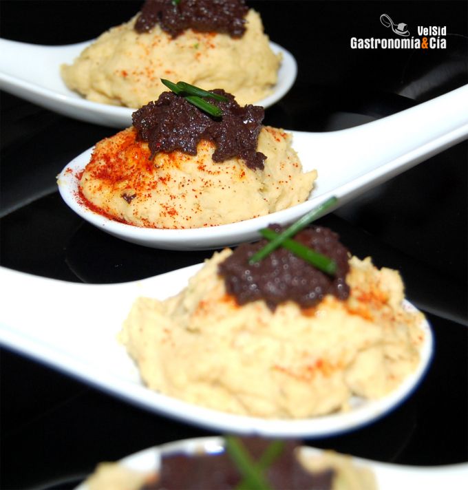 Tapenade, paté de aceitunas