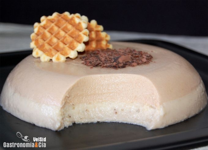 Tarta de galletas y plátano