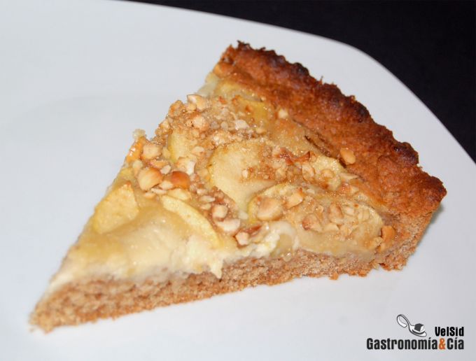 Tarta de manzana y frangipane