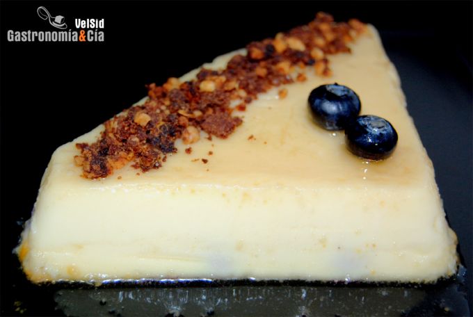 Tarta de queso y arándanos