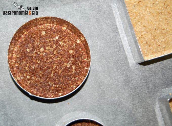 Tarta de requesón y almendras