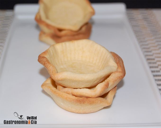 Tartaleta con ganache de chocolate al whisky