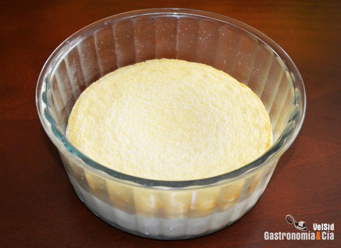 Tarta de queso en microondas