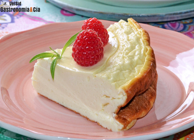 Tarta de yogur griego