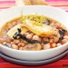 Receta de alubias con champiñones, trompetas y setas de