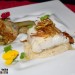 Bacalao con alcachofas en tres texturas