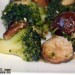 Brócoli con shiitake, salsa de soja y sésamo