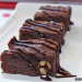 Brownie de chocolate y avellanas tostadas