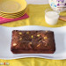 Brownie de chocolate y pistachos