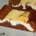 Brownie de chocolate y queso