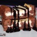 Brownie de chocolate y queso