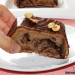 Cake de avellanas y chocolate sin azúcar y sin harinas