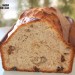 Cake de plátano, nueces y pasas